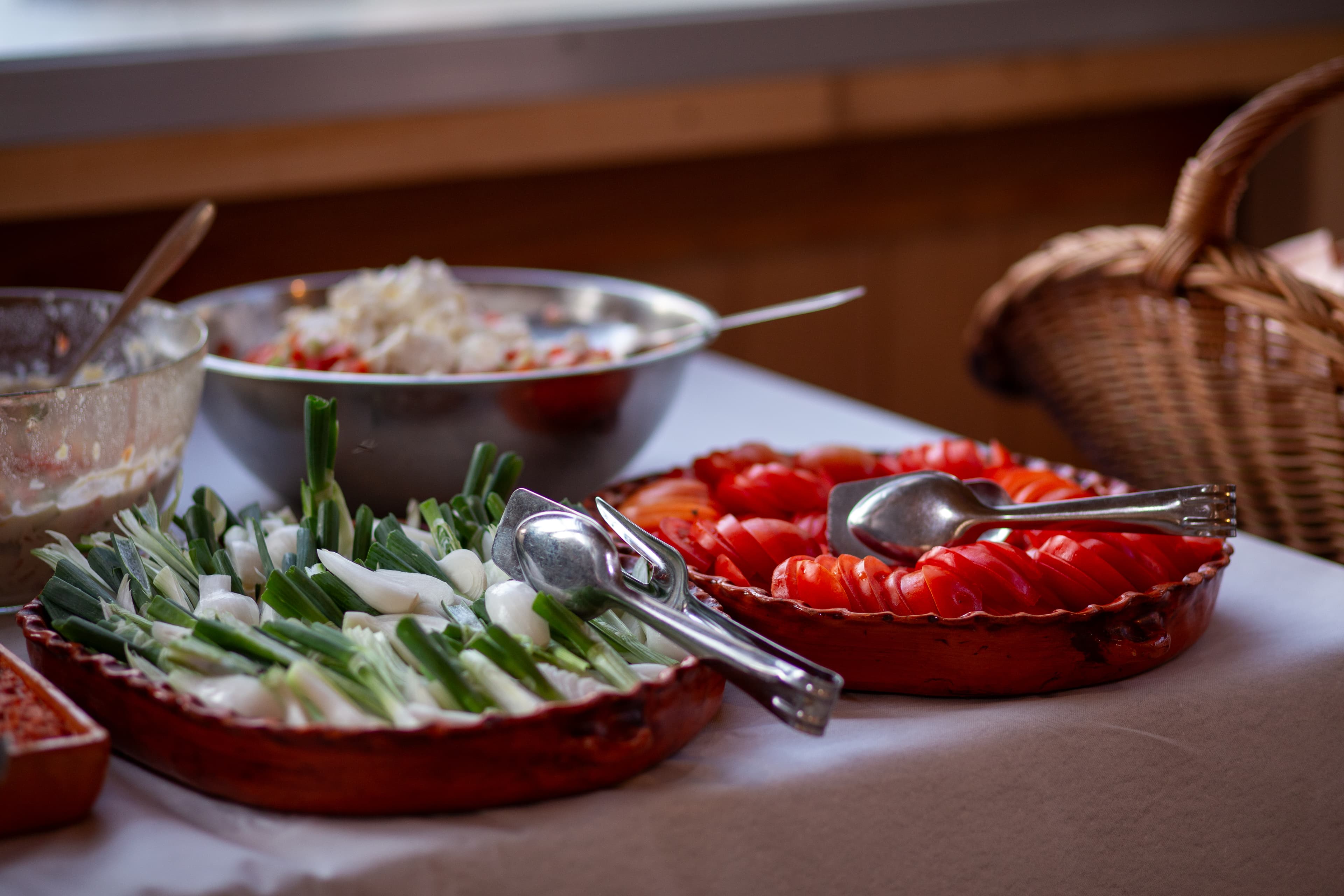 Postrežena zelenjava